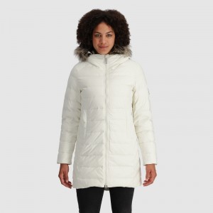 Outdoor Research Coze Lux Down Parka Damen Weiß | Österreich-259SLECAH