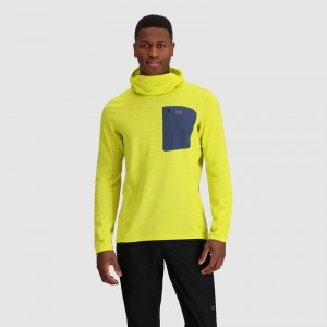 Outdoor Research Vigor Grid Fleece Pullover Hoodie Herren Hellgrün | Österreich-340WDXERS