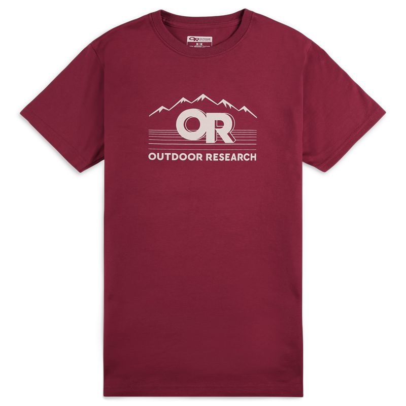 Outdoor Research Advocate Kurzes Sleeve T-shirts Herren Bordeaux | Österreich-286OHIUVF