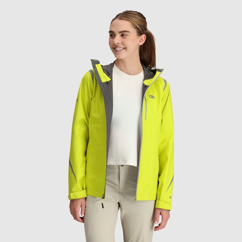 Outdoor Research Aspire II GORE-TEX® Jacken Damen Hellgrün | Österreich-269VUBLZR