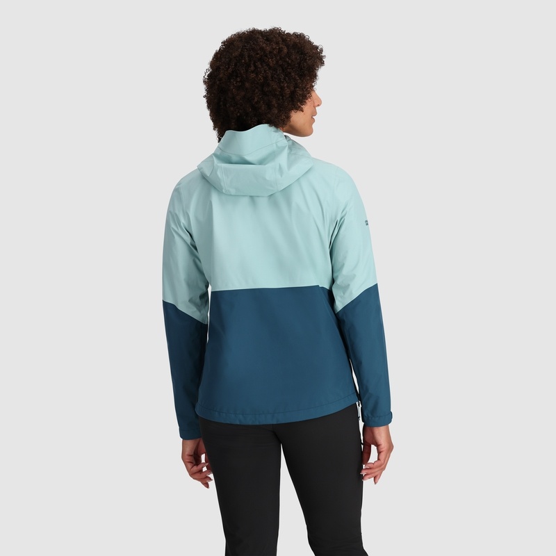 Outdoor Research Aspire II GORE-TEX® Jacken Damen Türkis Navy | Österreich-086YMZIRG