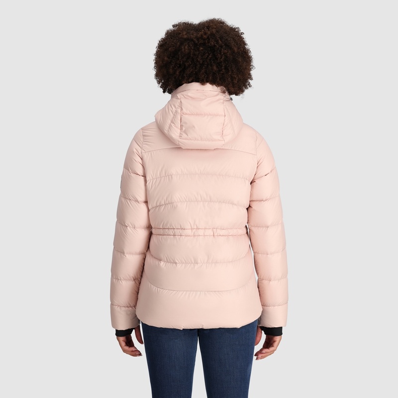 Outdoor Research Coldfront Down Hoodie Jacken Damen Hellrosa | Österreich-158KGCZYS