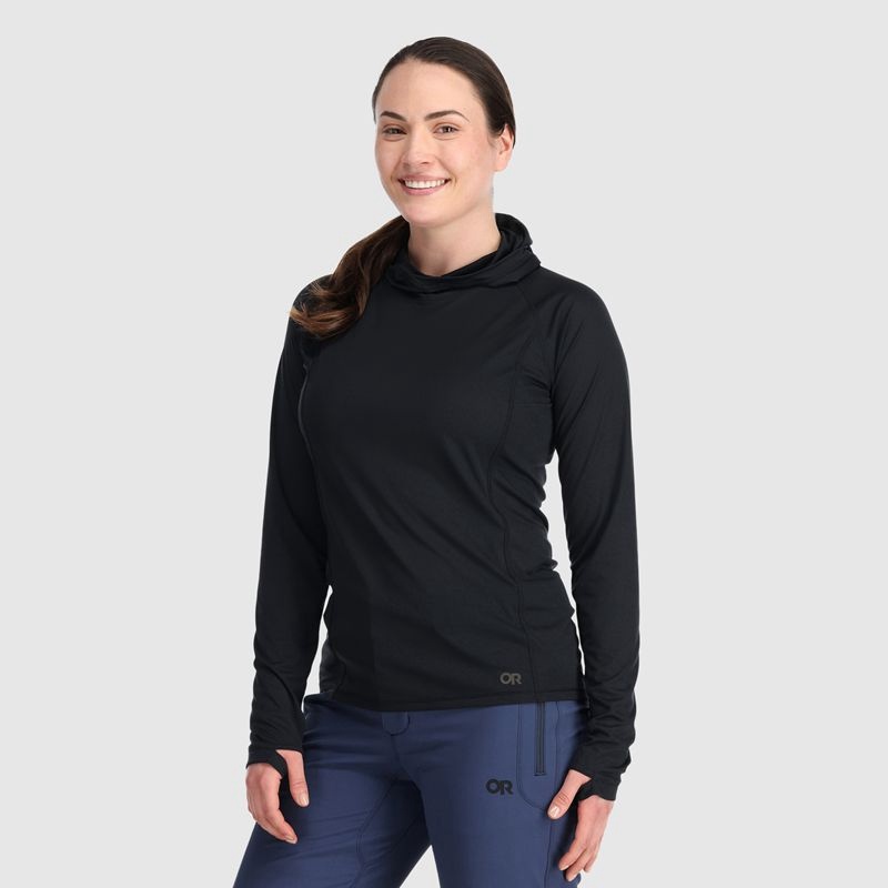 Outdoor Research Echo Hoodie Damen Schwarz | Österreich-863GZRFPY