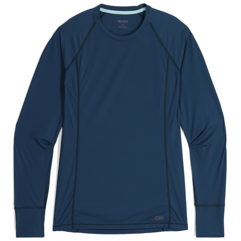 Outdoor Research Echo Long Sleeve T-shirts Damen Dunkelblau | Österreich-520JOTIQF