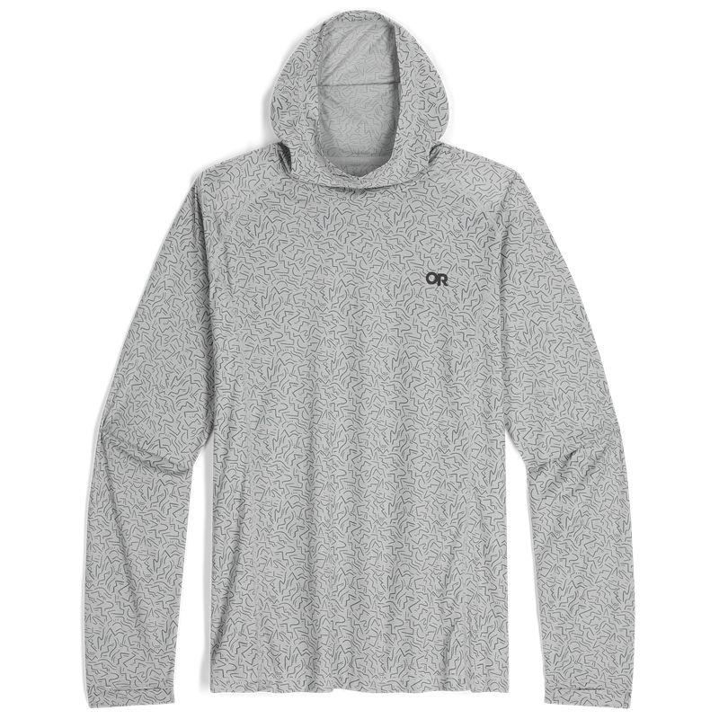 Outdoor Research Echo Printed Hoodie Herren Grau | Österreich-157DFIZQB