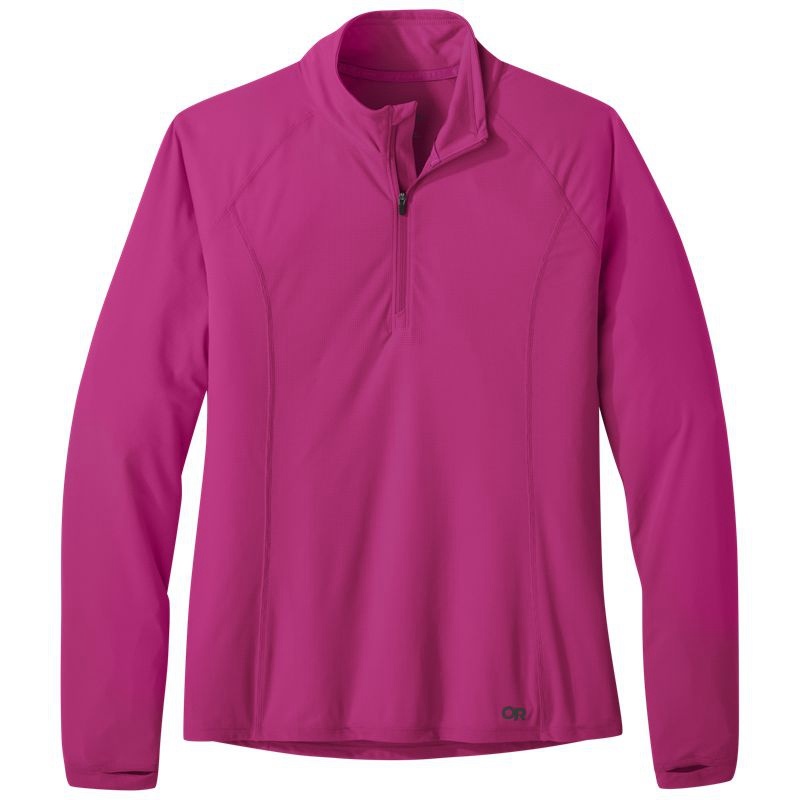Outdoor Research Echo Quarter Zip Funktionsshirt Damen Fuchsie | Österreich-740GIKAVQ