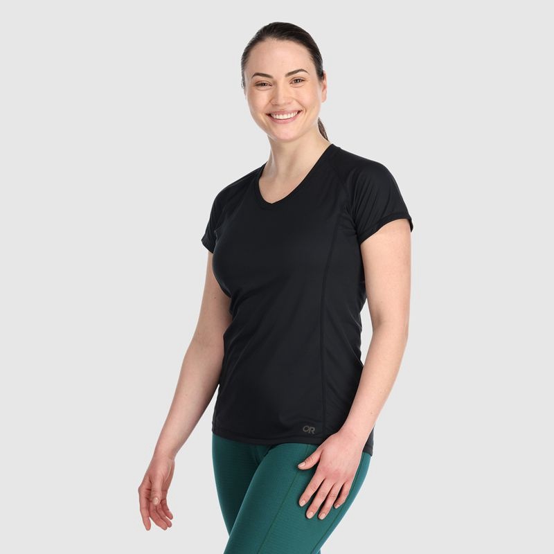 Outdoor Research Echo T-shirts Damen Schwarz | Österreich-510SGWHOD