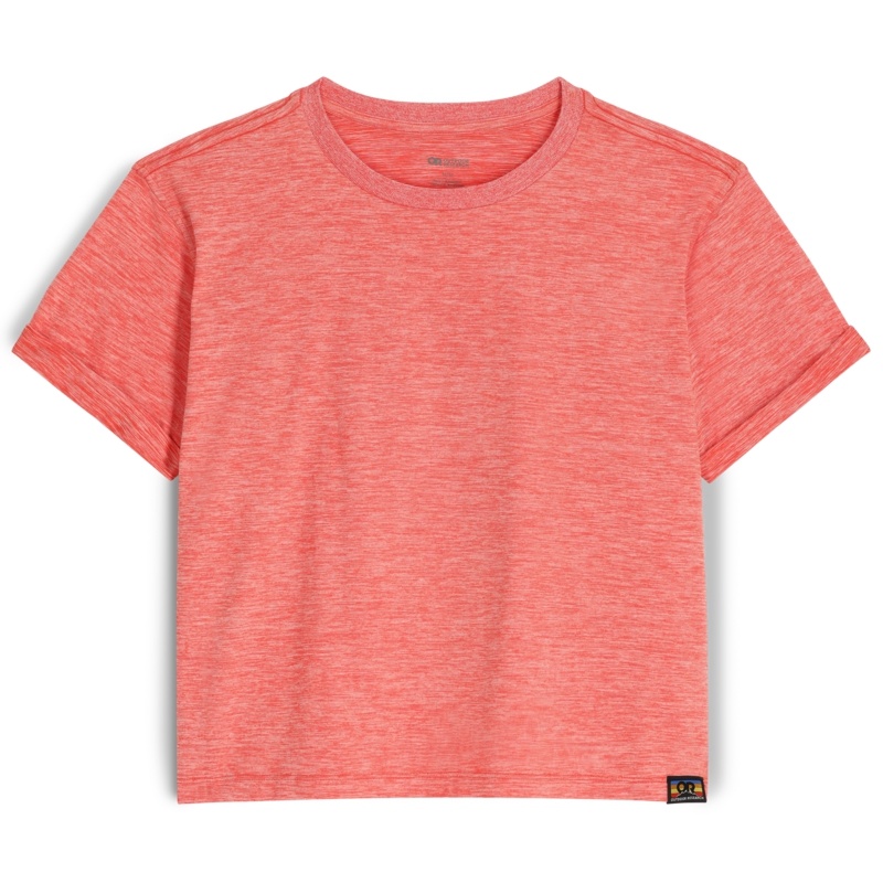 Outdoor Research Essential Boxy T-shirts Damen Koralle | Österreich-056XGFRDW