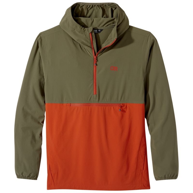 Outdoor Research Ferrosi Anorak Jacken Herren Grün Orange | Österreich-853PJMYLB