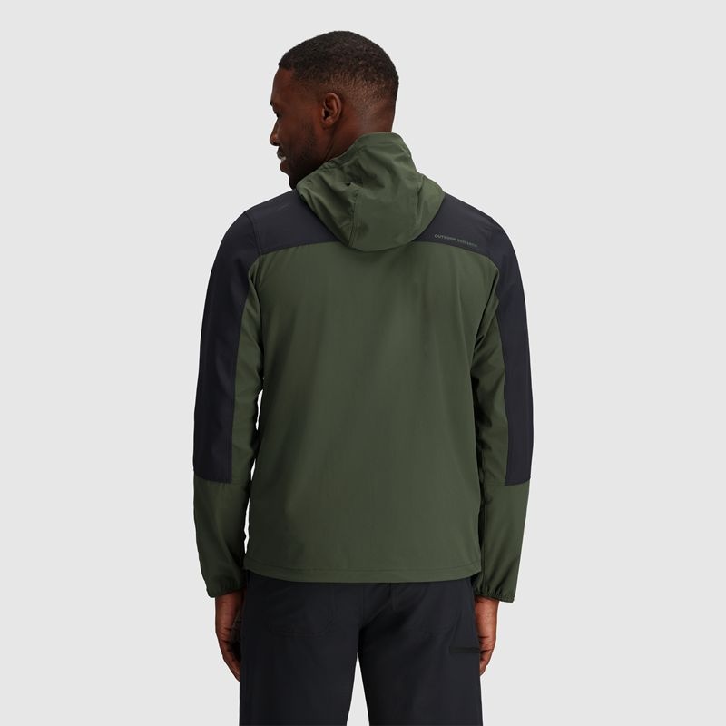 Outdoor Research Ferrosi Hoodie Jacken Herren Grün | Österreich-453ZYSWXF