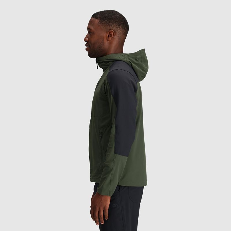 Outdoor Research Ferrosi Hoodie Jacken Herren Grün | Österreich-453ZYSWXF