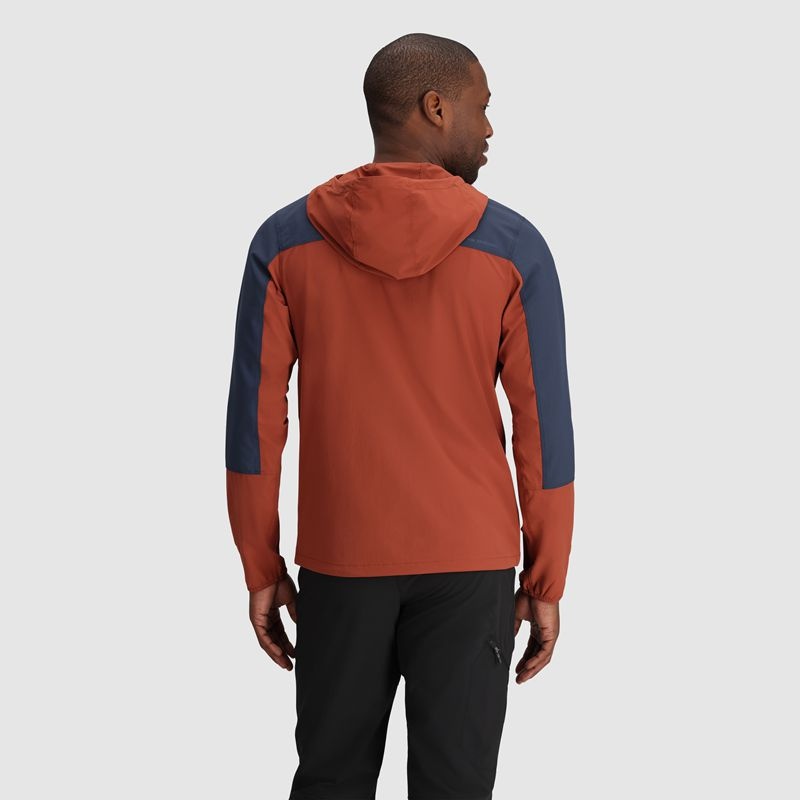 Outdoor Research Ferrosi Hoodie Jacken Herren Dunkelorange Dunkelblau | Österreich-432LUGXDP
