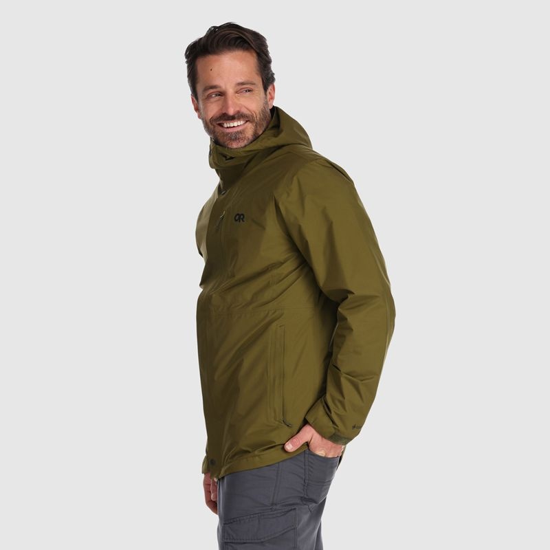 Outdoor Research Foray 3-in-1 Parka Herren Olivgrün | Österreich-357GVZJLU