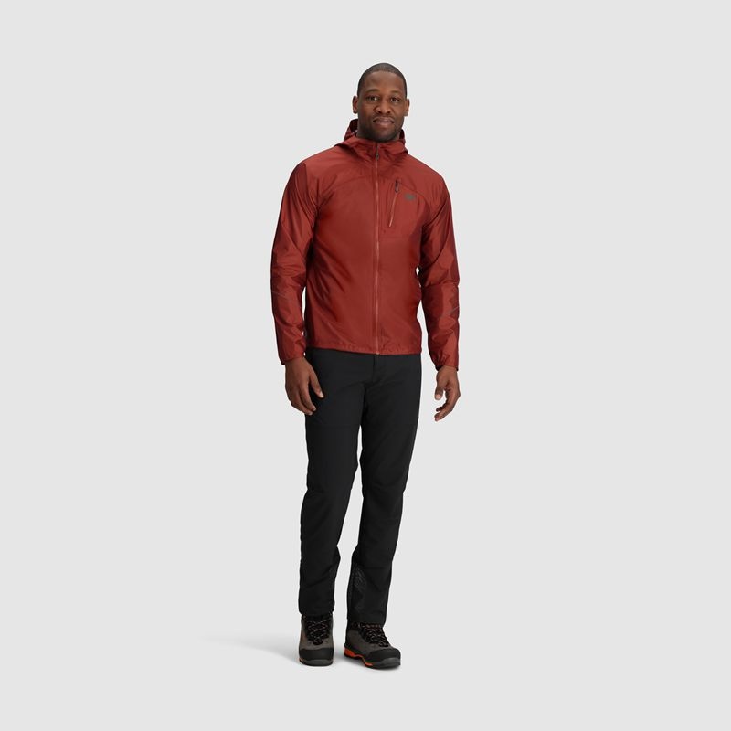 Outdoor Research Helium Regenjacke Herren Dunkelrot | Österreich-976GYUEPI