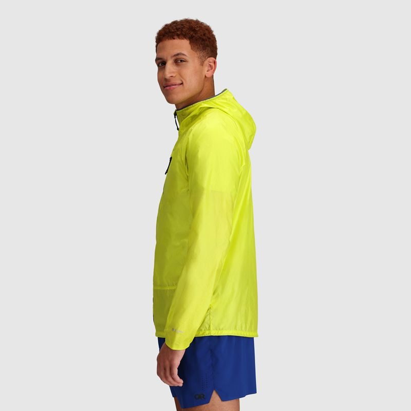 Outdoor Research Helium Wind Hoodie Jacken Herren Hellgrün | Österreich-392EMXHRA