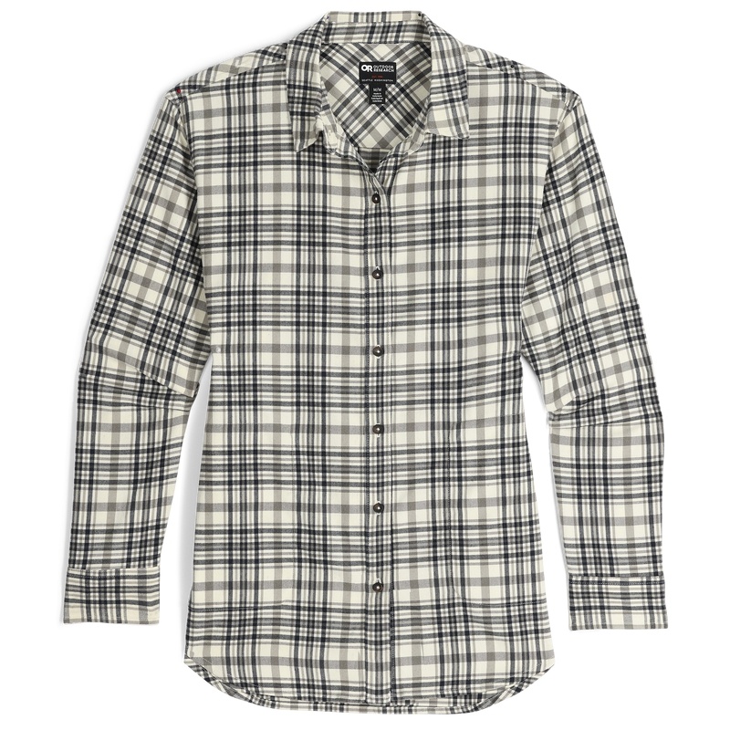 Outdoor Research Kulshan Flannel Hemd Damen Schwarz Weiß | Österreich-609YBAUIW