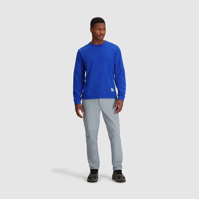 Outdoor Research Mega Trail Mix Crew Fleece Herren Blau | Österreich-208GEJKVR