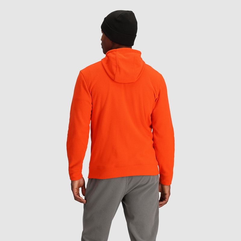 Outdoor Research Mega Trail Mix Fleece Full Zip Hoodie Herren Orange | Österreich-301MCDNFH