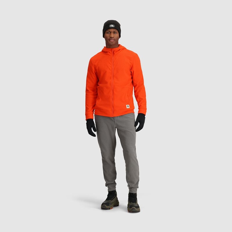 Outdoor Research Mega Trail Mix Fleece Full Zip Hoodie Herren Orange | Österreich-301MCDNFH
