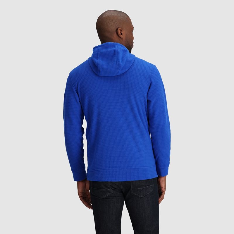 Outdoor Research Mega Trail Mix Fleece Full Zip Hoodie Herren Blau | Österreich-748KBOEDJ