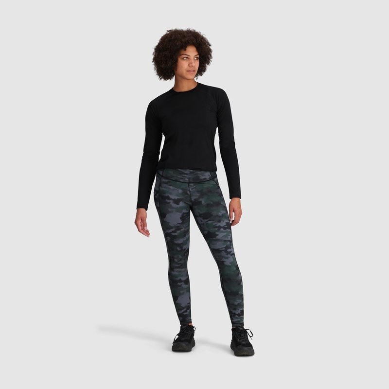 Outdoor Research Melody 7/8 Leggings Damen Grün Camouflage | Österreich-481SOVYQN