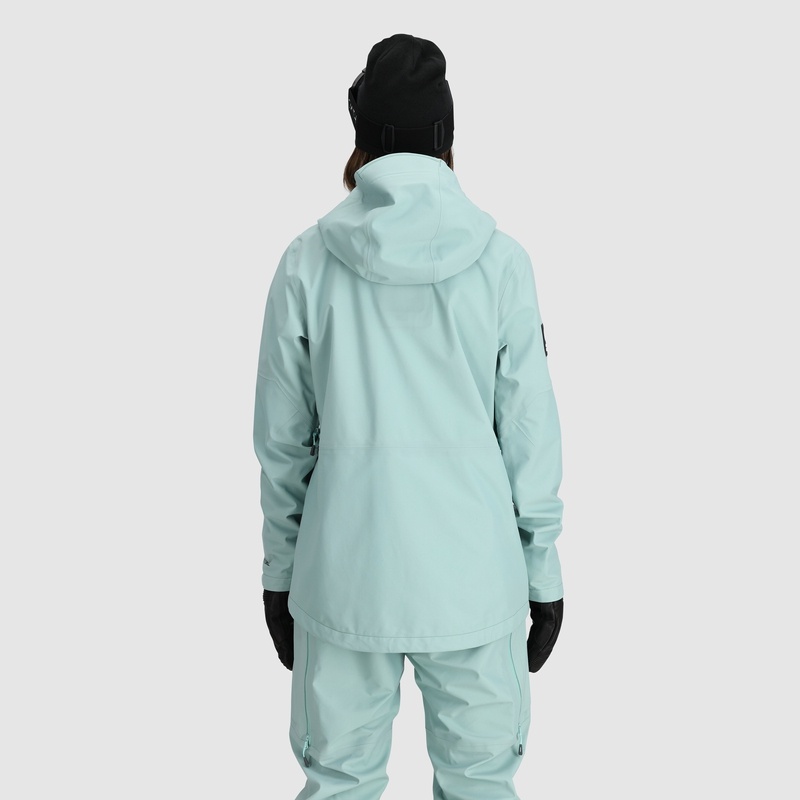 Outdoor Research Skytour AscentShell Skijacke Damen Türkis | Österreich-107CQVETA