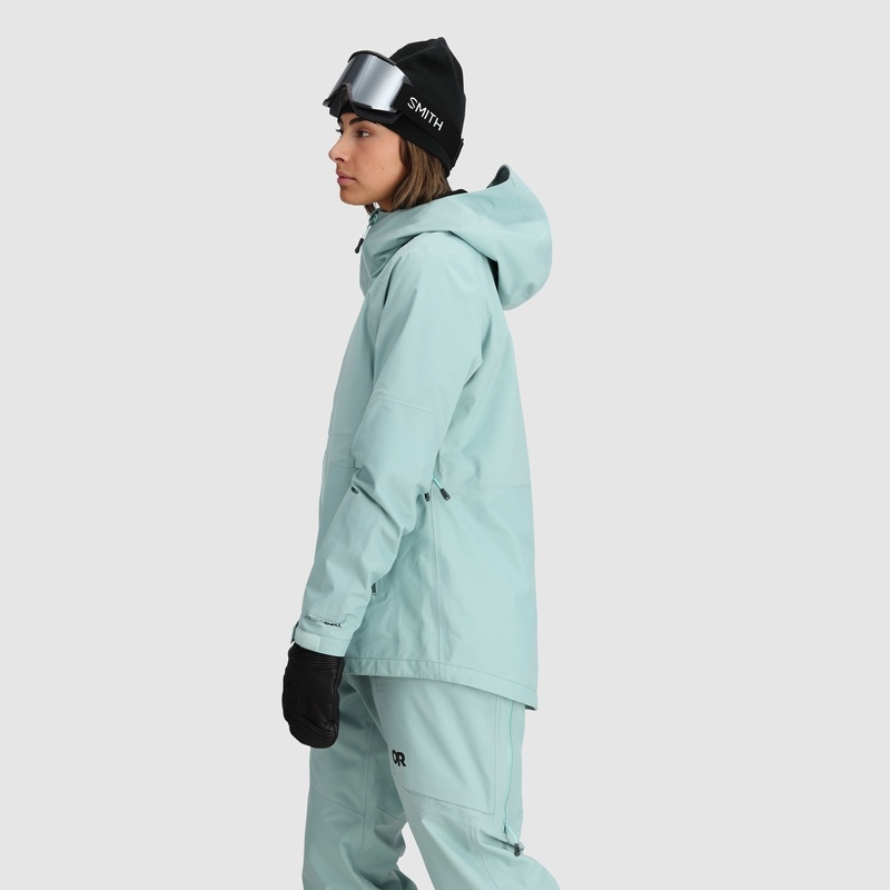 Outdoor Research Skytour AscentShell Skijacke Damen Türkis | Österreich-107CQVETA