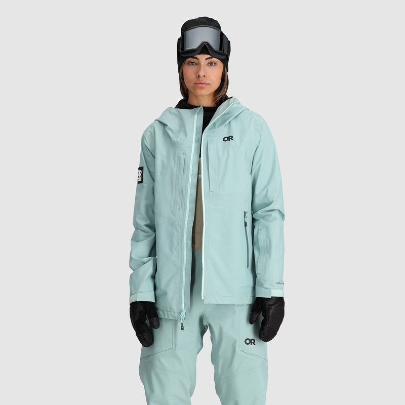 Outdoor Research Skytour AscentShell Skijacke Damen Türkis | Österreich-107CQVETA