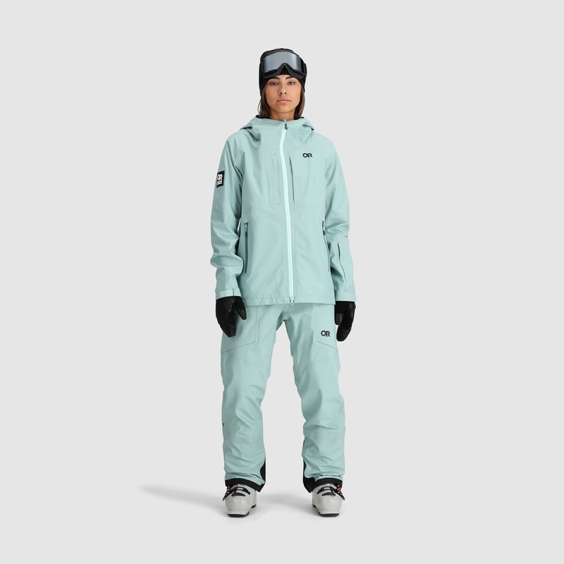 Outdoor Research Skytour AscentShell Skijacke Damen Türkis | Österreich-107CQVETA