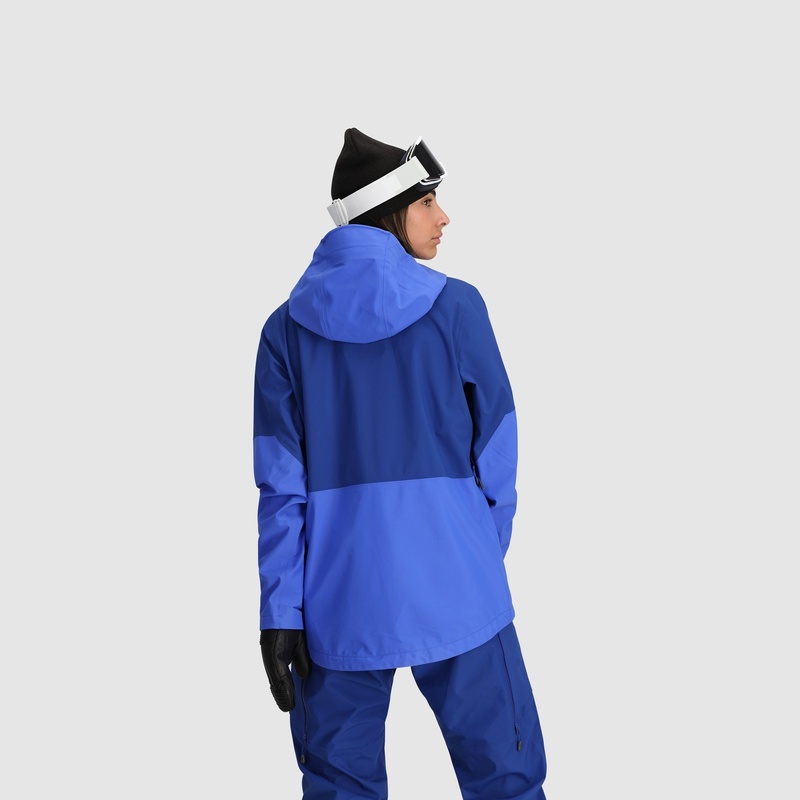 Outdoor Research Skytour AscentShell Skijacke Damen Blau | Österreich-612CJMDSA