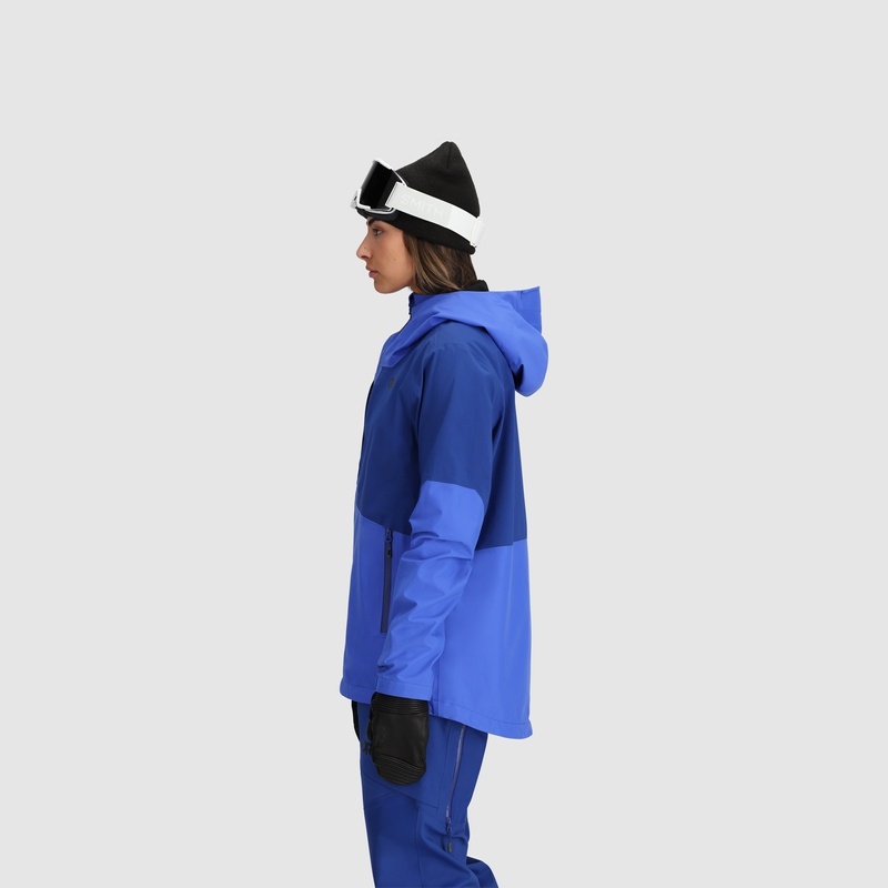 Outdoor Research Skytour AscentShell Skijacke Damen Blau | Österreich-612CJMDSA