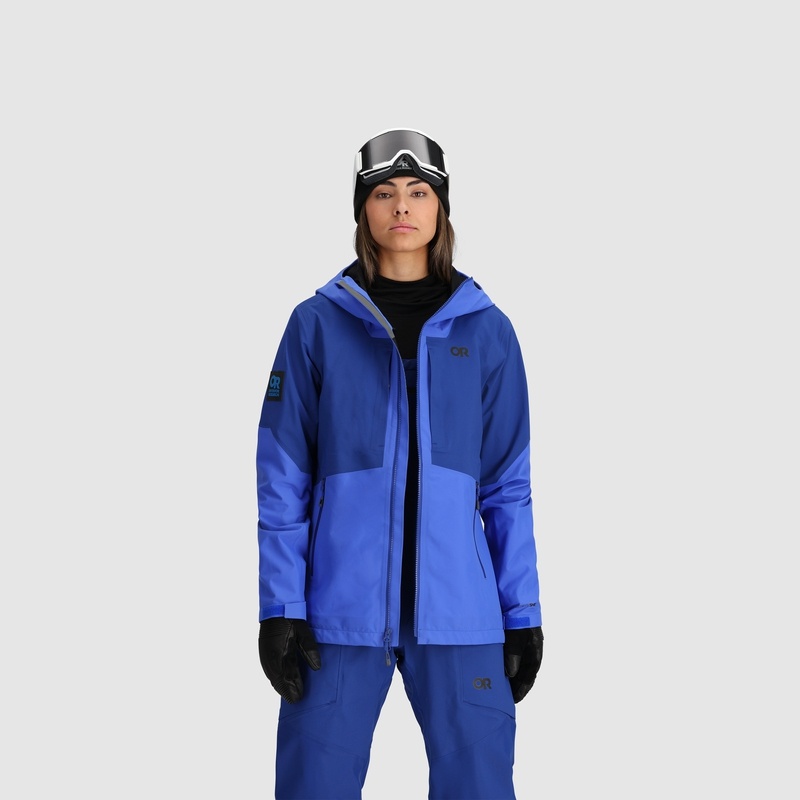 Outdoor Research Skytour AscentShell Skijacke Damen Blau | Österreich-612CJMDSA