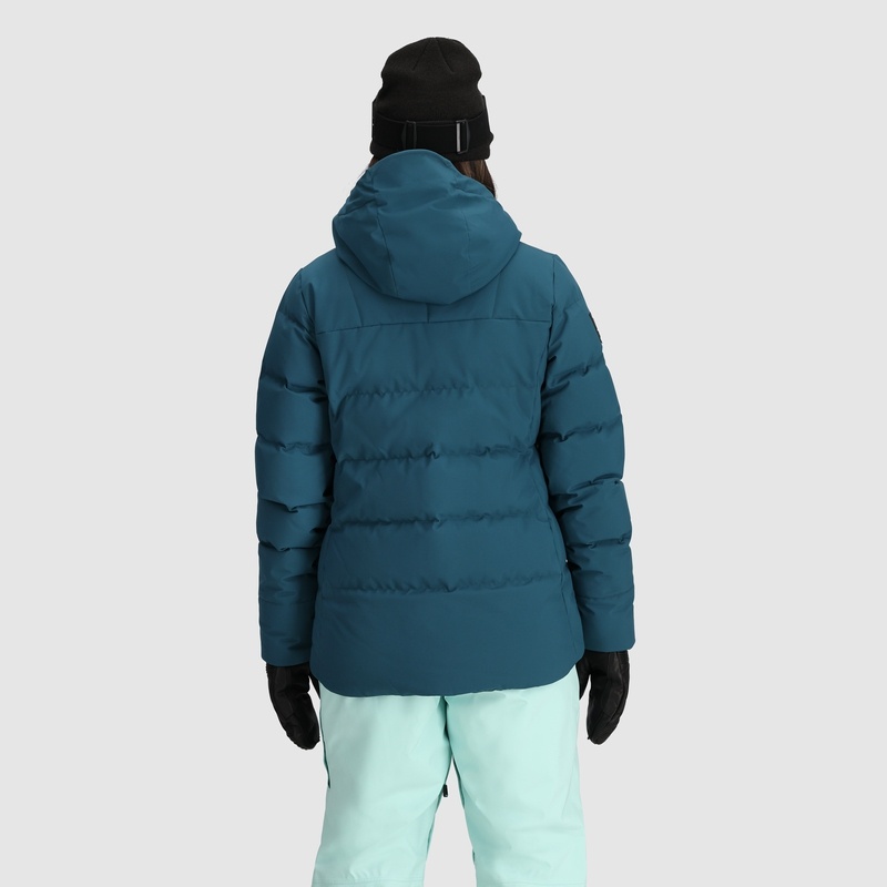 Outdoor Research Snowcrew Daunenjacke Damen Dunkelblau | Österreich-289OZTWIY