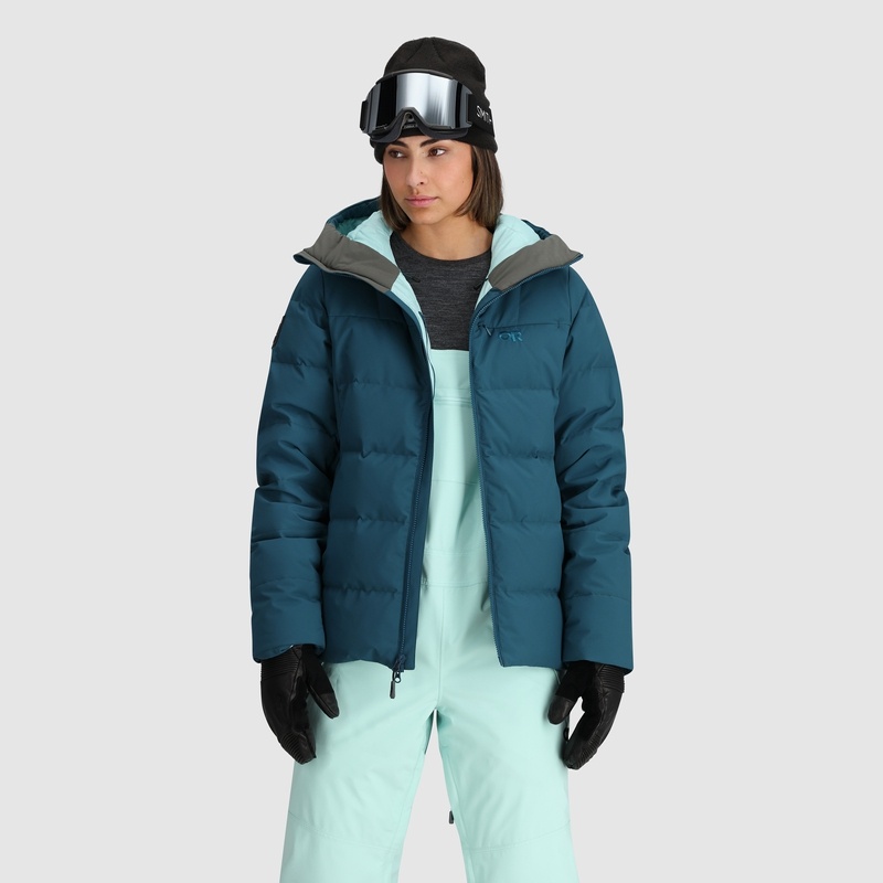 Outdoor Research Snowcrew Daunenjacke Damen Dunkelblau | Österreich-289OZTWIY