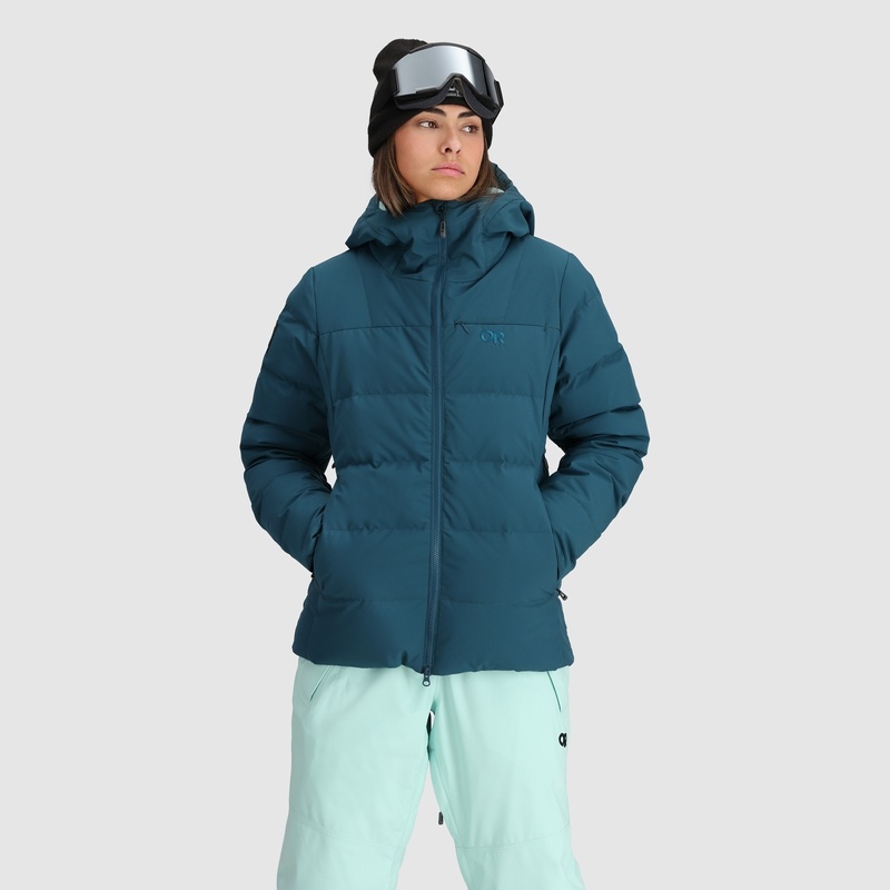 Outdoor Research Snowcrew Daunenjacke Damen Dunkelblau | Österreich-289OZTWIY