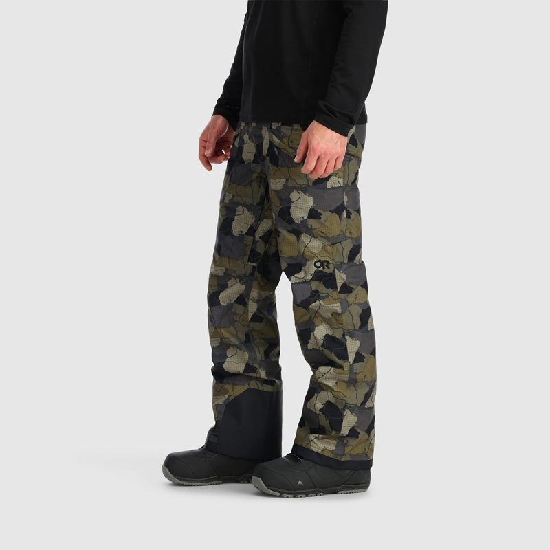 Outdoor Research Snowcrew Skihose Herren Grün Camouflage | Österreich-839YCPZAN