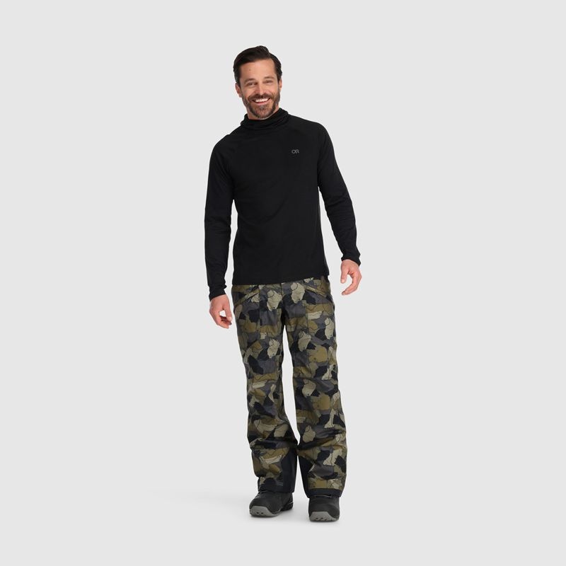 Outdoor Research Snowcrew Skihose Herren Grün Camouflage | Österreich-839YCPZAN