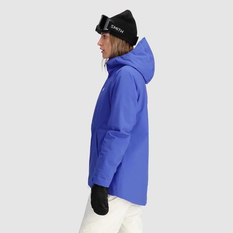 Outdoor Research Snowcrew Skijacke Damen Blau | Österreich-529QBSWCT