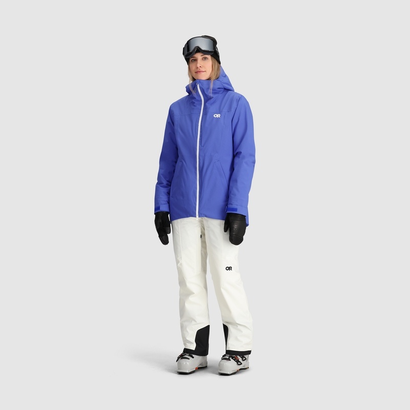 Outdoor Research Snowcrew Skijacke Damen Blau | Österreich-529QBSWCT