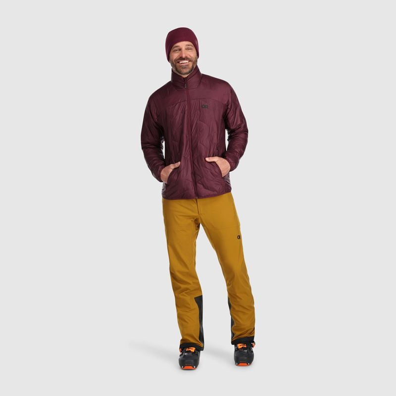 Outdoor Research SuperStrand LT Daunenjacke Herren Bordeaux | Österreich-048DVTOCP