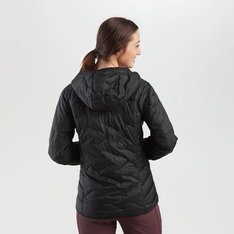 Outdoor Research SuperStrand LT Hoodie Damen Schwarz | Österreich-645OBVAEN
