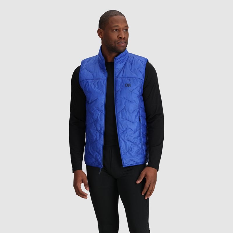 Outdoor Research SuperStrand LT Weste Herren Blau | Österreich-359XHJKCZ