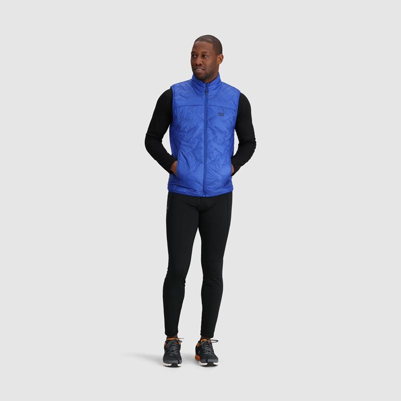 Outdoor Research SuperStrand LT Weste Herren Blau | Österreich-359XHJKCZ