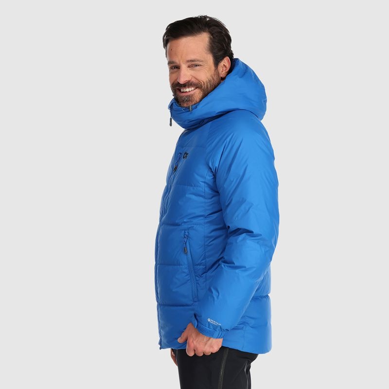 Outdoor Research Super Alpine Down Parka Herren Hellblau | Österreich-183LWXFAY