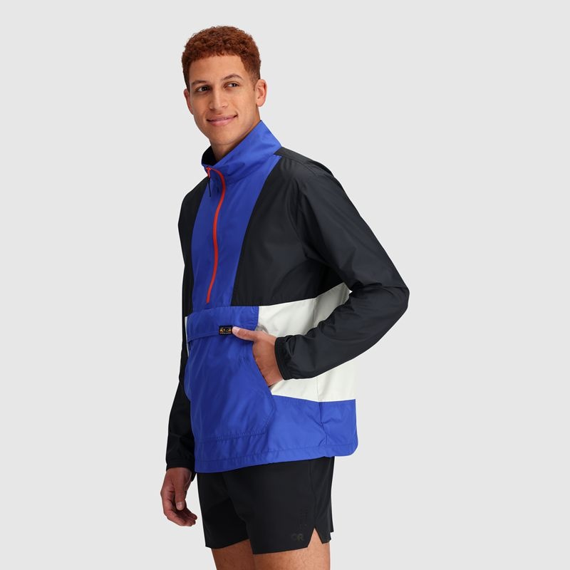 Outdoor Research Swiftbreaker Jacken Herren Blau Schwarz | Österreich-803YDVMTW