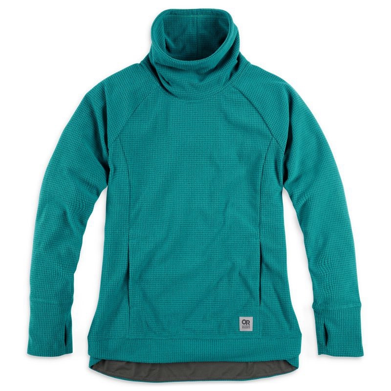 Outdoor Research Trail Mix Cowl Pullover Damen Dunkeltürkis | Österreich-217FDBWLX