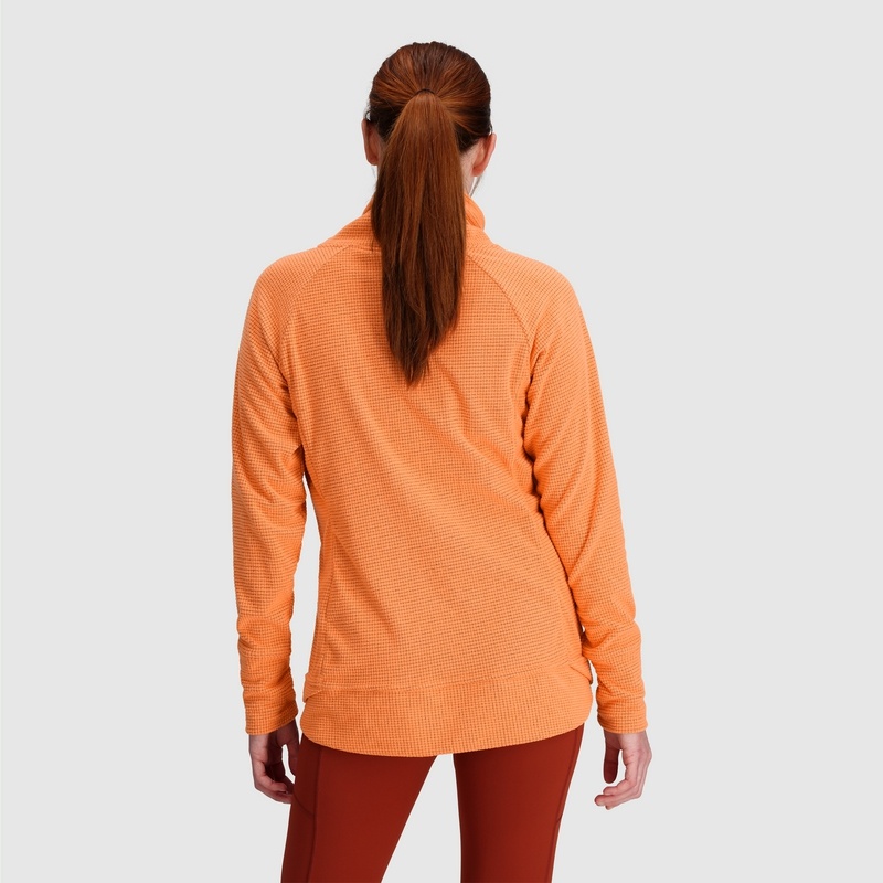 Outdoor Research Trail Mix Cowl Pullover Damen Orange | Österreich-615WCSKFR