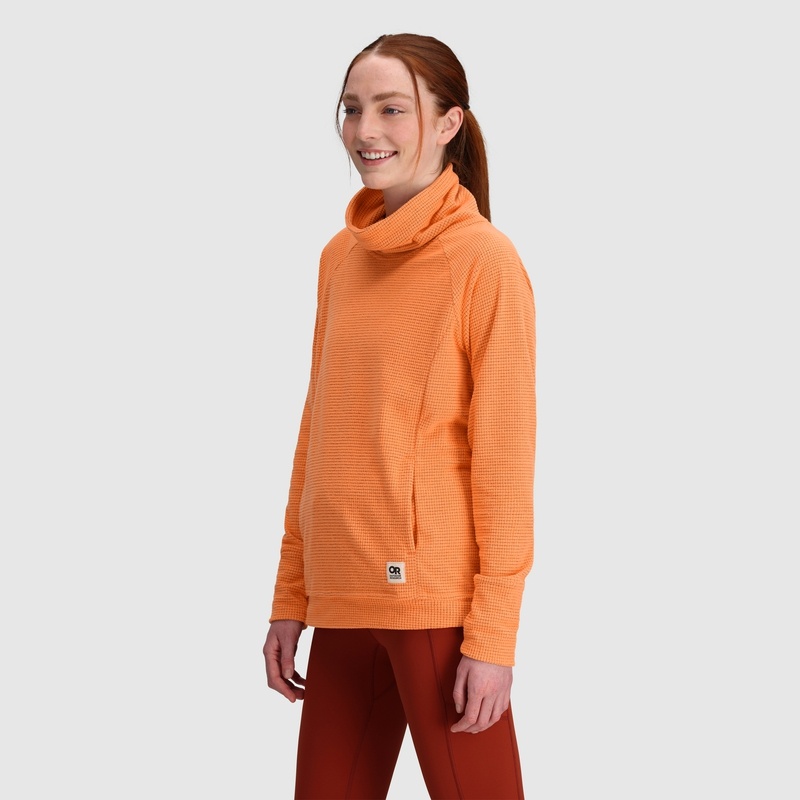 Outdoor Research Trail Mix Cowl Pullover Damen Orange | Österreich-615WCSKFR