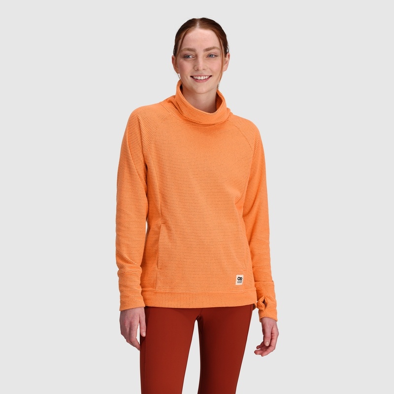 Outdoor Research Trail Mix Cowl Pullover Damen Orange | Österreich-615WCSKFR