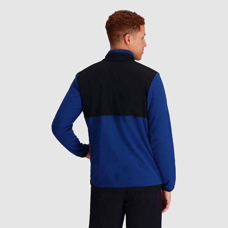 Outdoor Research Trail Mix Quarter Zip Pullover Herren Dunkelblau | Österreich-840LWBUZH